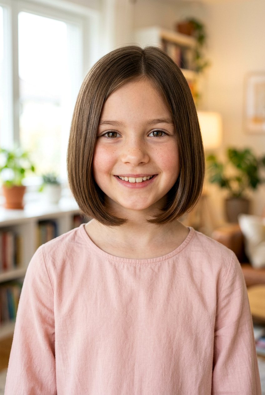 Smooth Bob Haircut - 20 kindergarten picture day hairstyle - 20 kindergarten picture day hairstyle