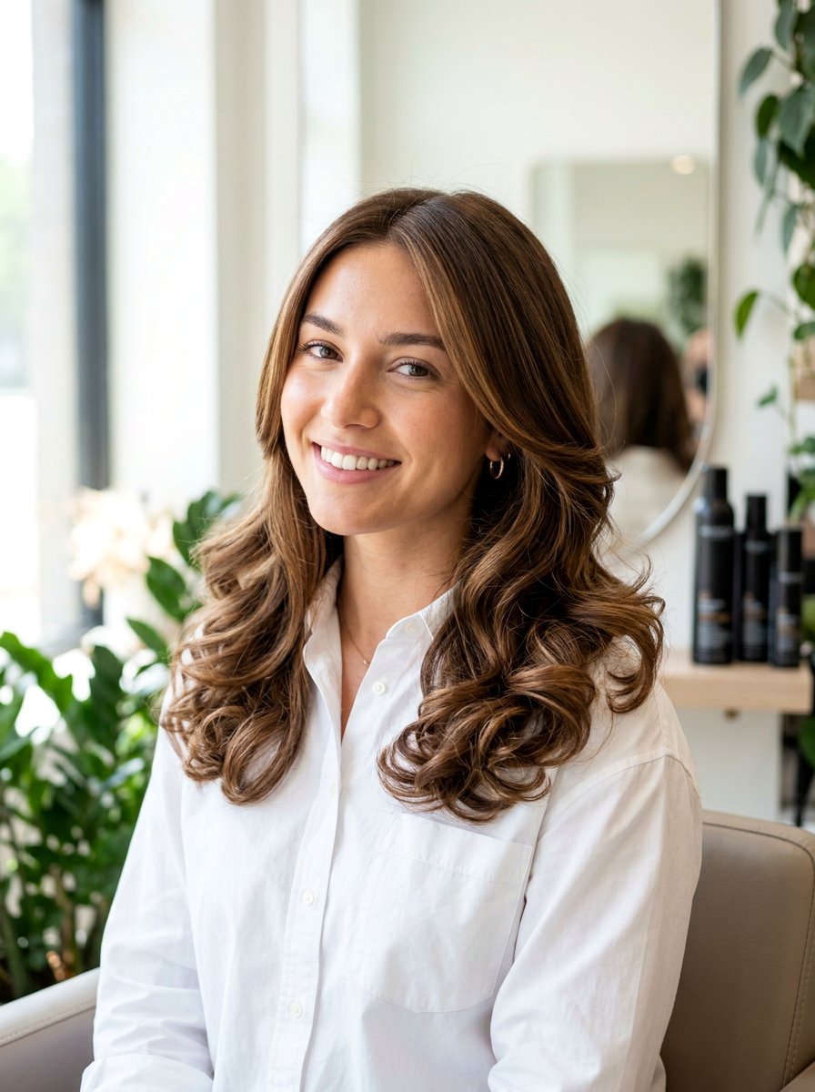 Smooth Face Framing Blowout - 20 soft luxury blowout hairstyle - 20 soft luxury blowout hairstyle