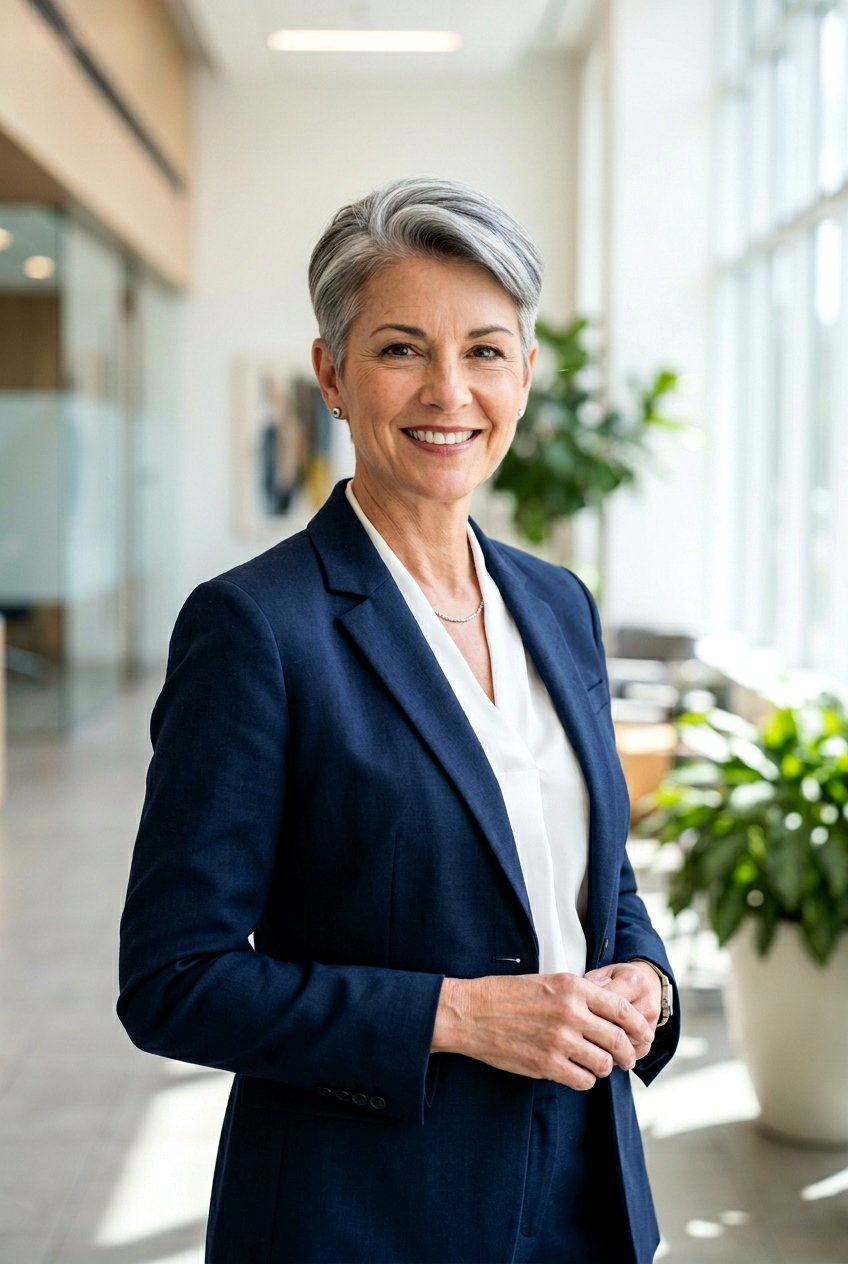 Smooth Tapered Cut - 20 classy wedding guest hairstyles for women over 50 - 20 classy wedding guest hairstyles for women over 50