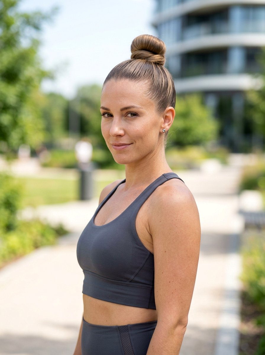 Smooth Top Knot For Fine Hair - 20 sleek hairstyle for fine straight hair - 20 sleek hairstyle for fine straight hair