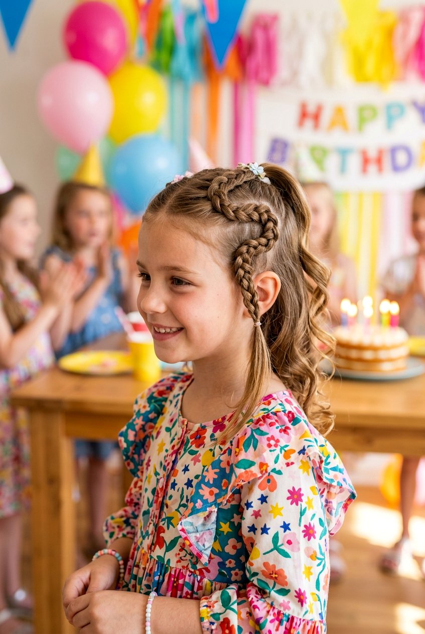 Snake Braid For Kids - 20 birthday braid styles for girls - 20 birthday braid styles for girls
