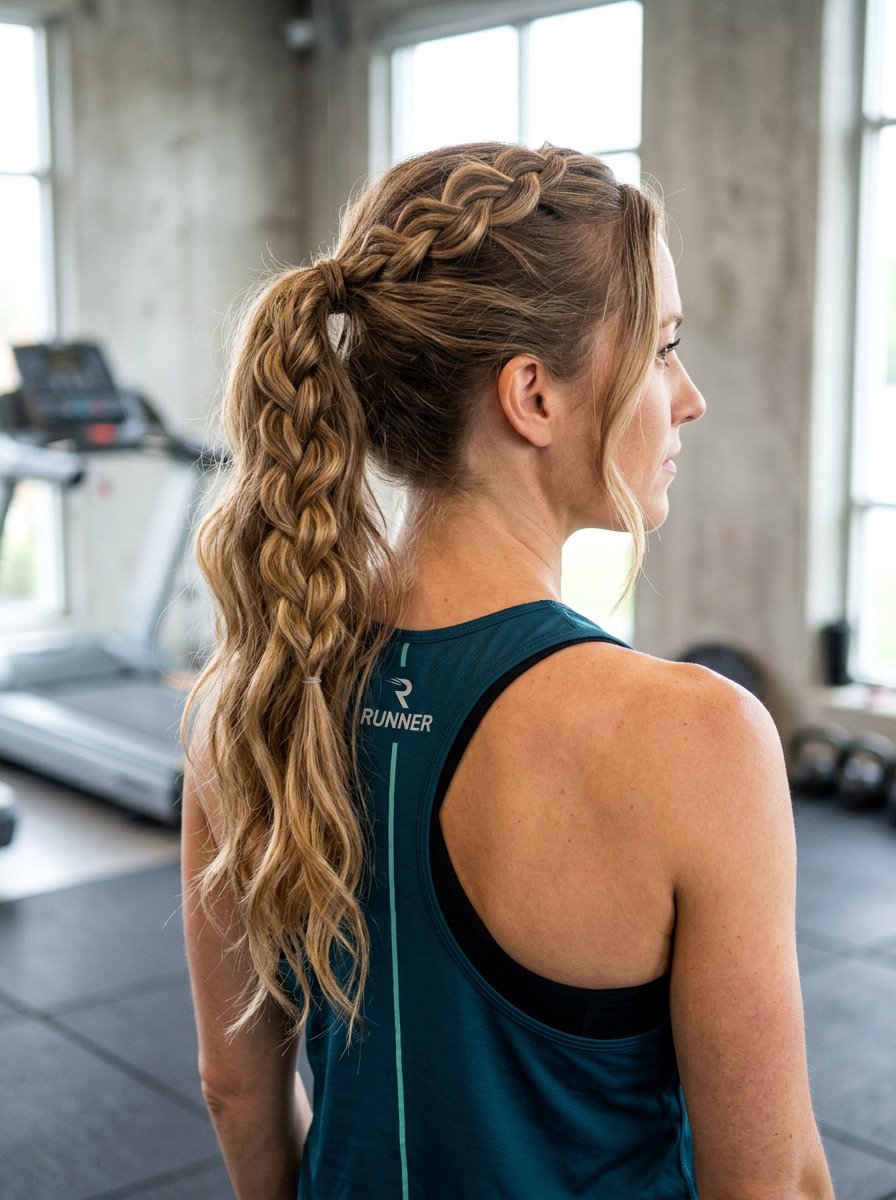 Snake Braid Ponytail - 20 running braid ponytail - 20 running braid ponytail