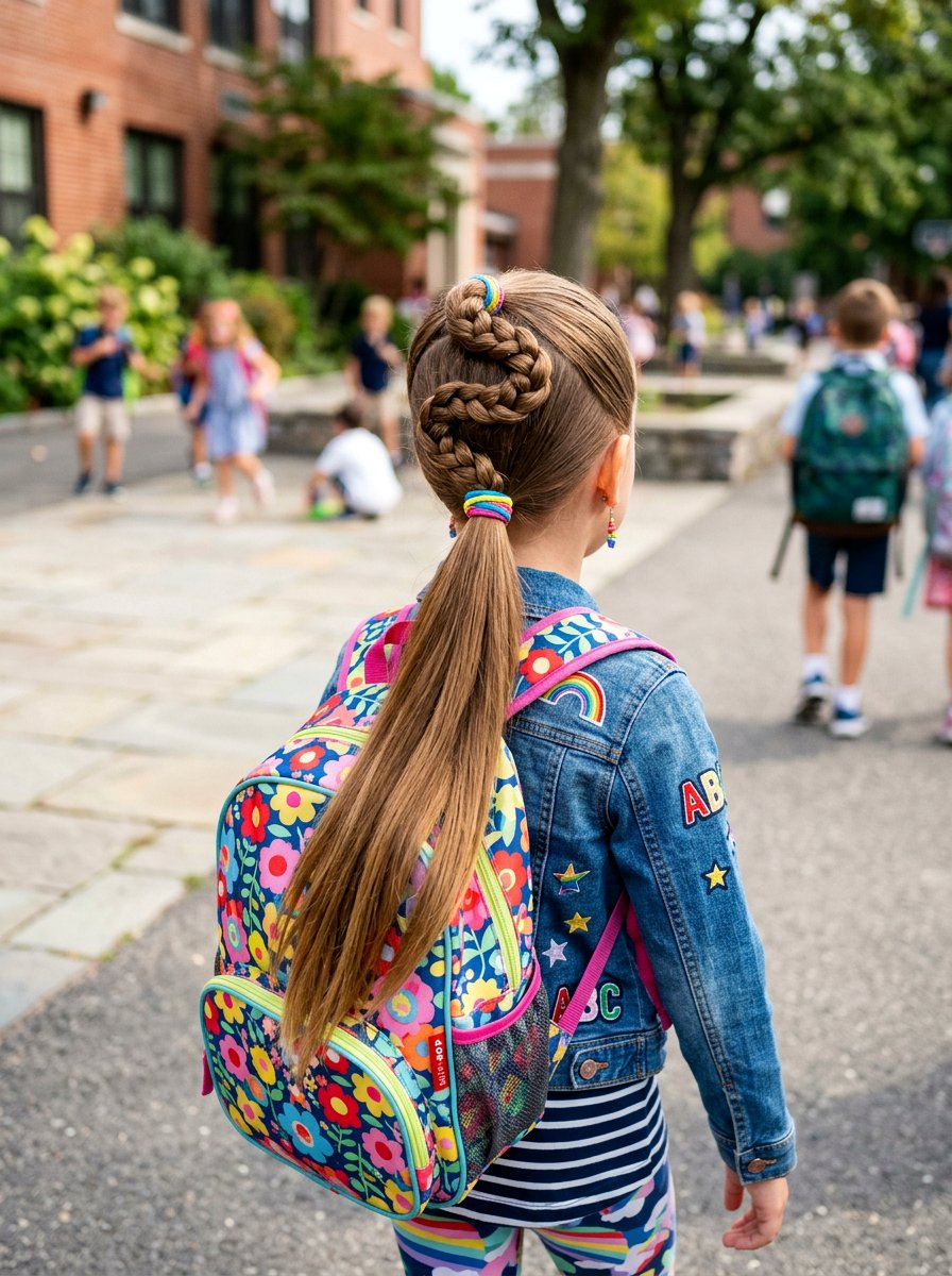 Snake Braid Ponytail - 20 school braid ponytail for long hair - 20 school braid ponytail for long hair