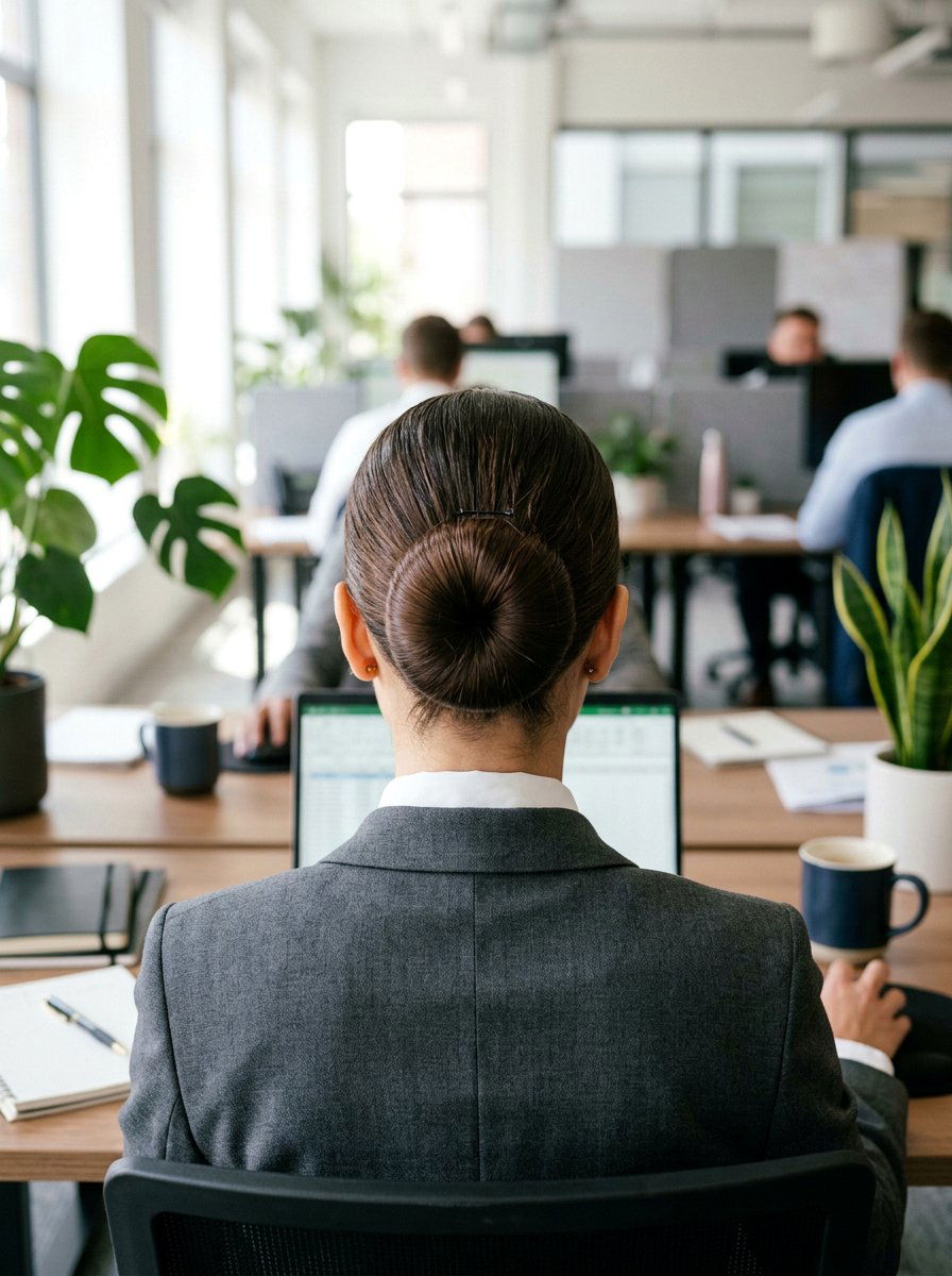 Sock Bun For Office - 20 cute bun hairstyle ideas for work - 20 cute bun hairstyle ideas for work