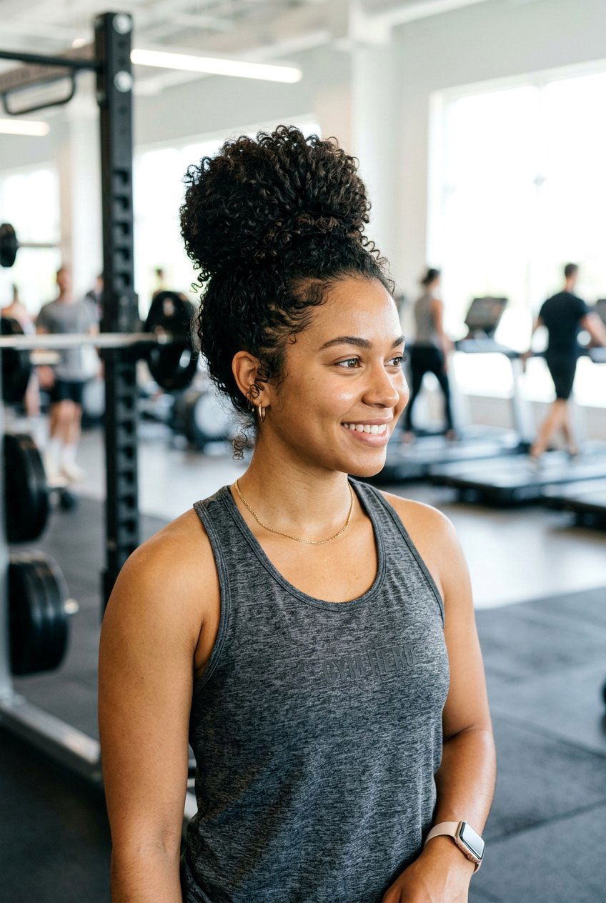 Sock Gym Bun For Curly Hair - 20 gym bun for curly hair - 20 gym bun for curly hair