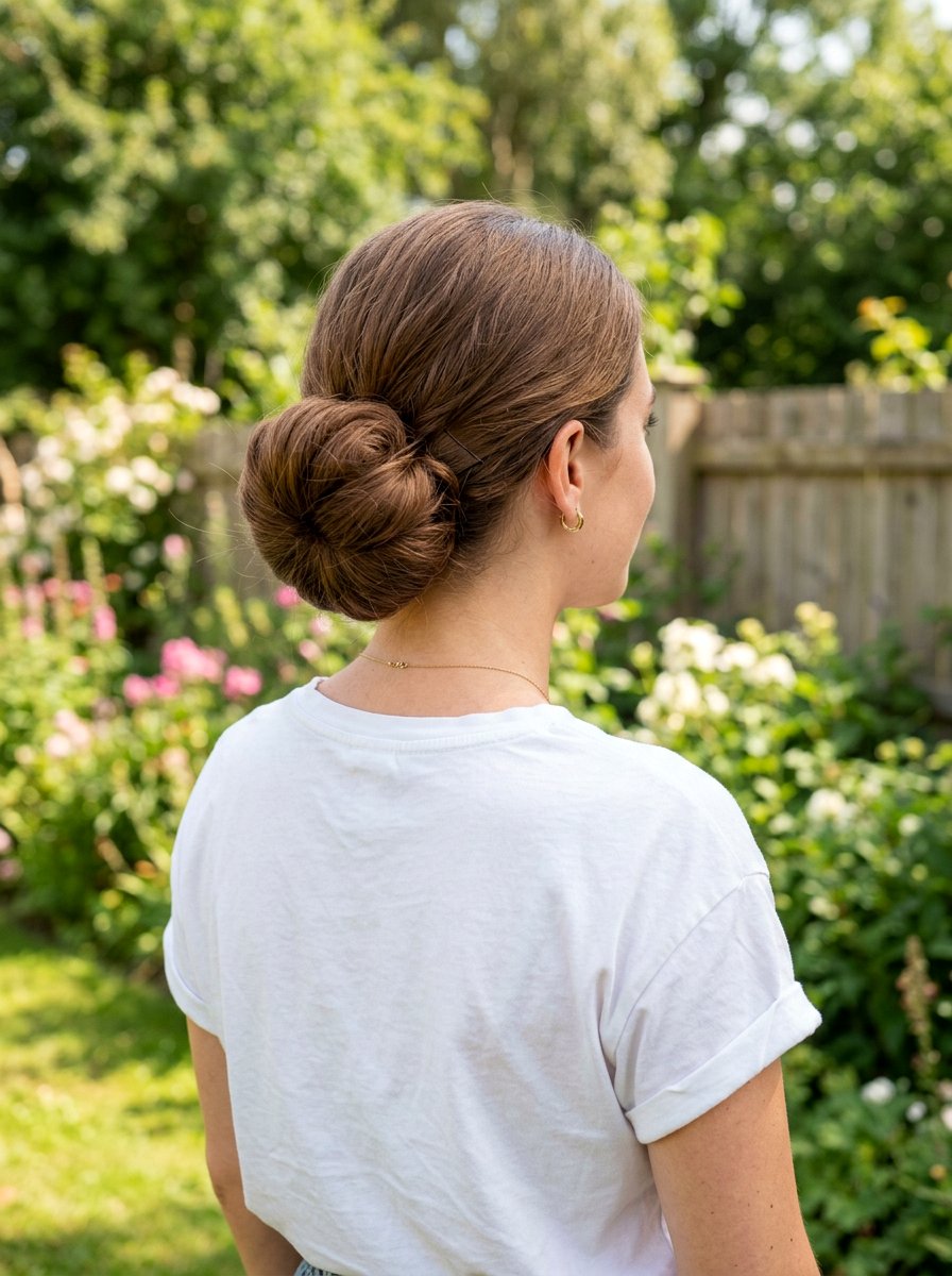 Sock Low Bun - 20 easy low bun styling ideas - 20 easy low bun styling ideas