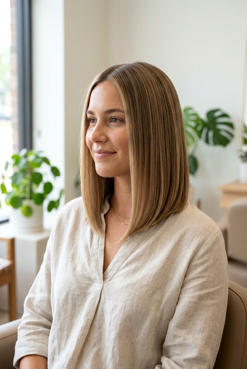 Soft A Line Bob For Straight Hair - 20 soft A line bob haircut - 20 soft A line bob haircut