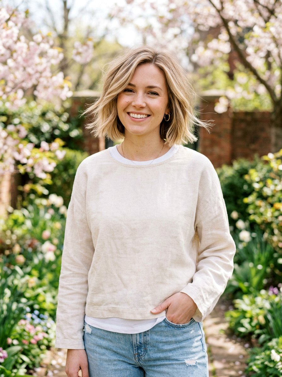 Soft Airy Bob - 20 sleek bob for mature women - 20 sleek bob for mature women