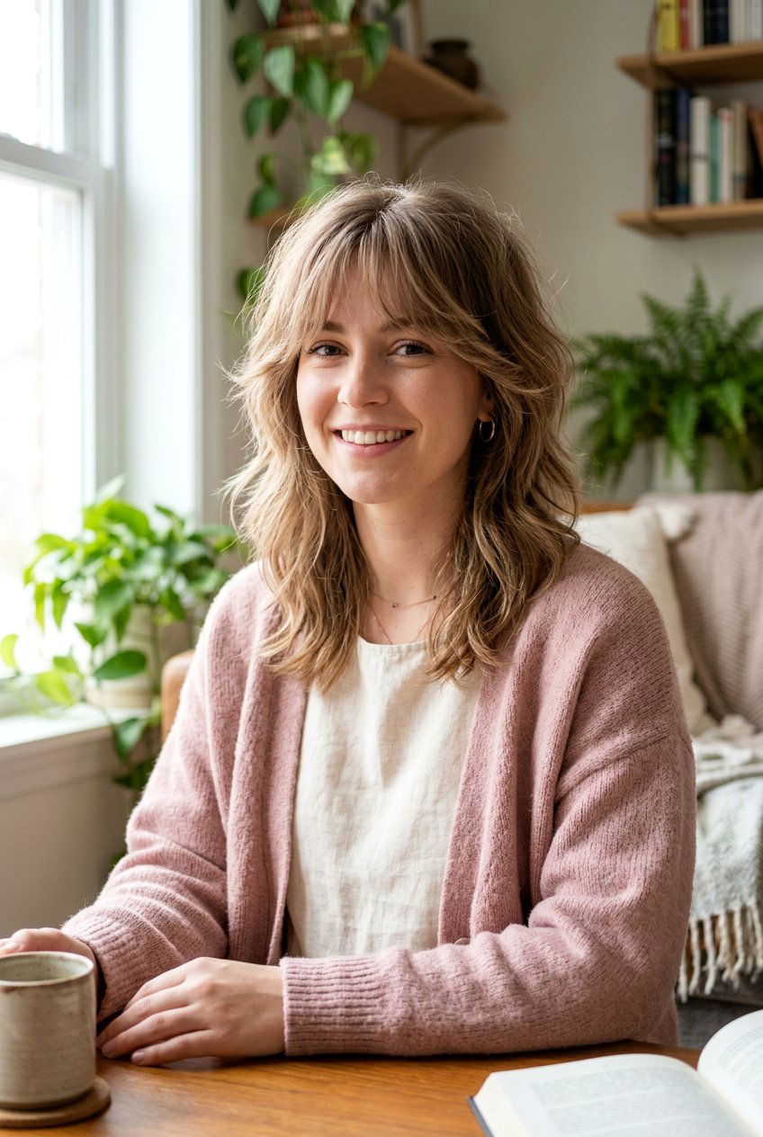 Soft Airy Wolf Cut With Curtain Bangs - 20 airy wolf cut with curtain bangs - 20 airy wolf cut with curtain bangs