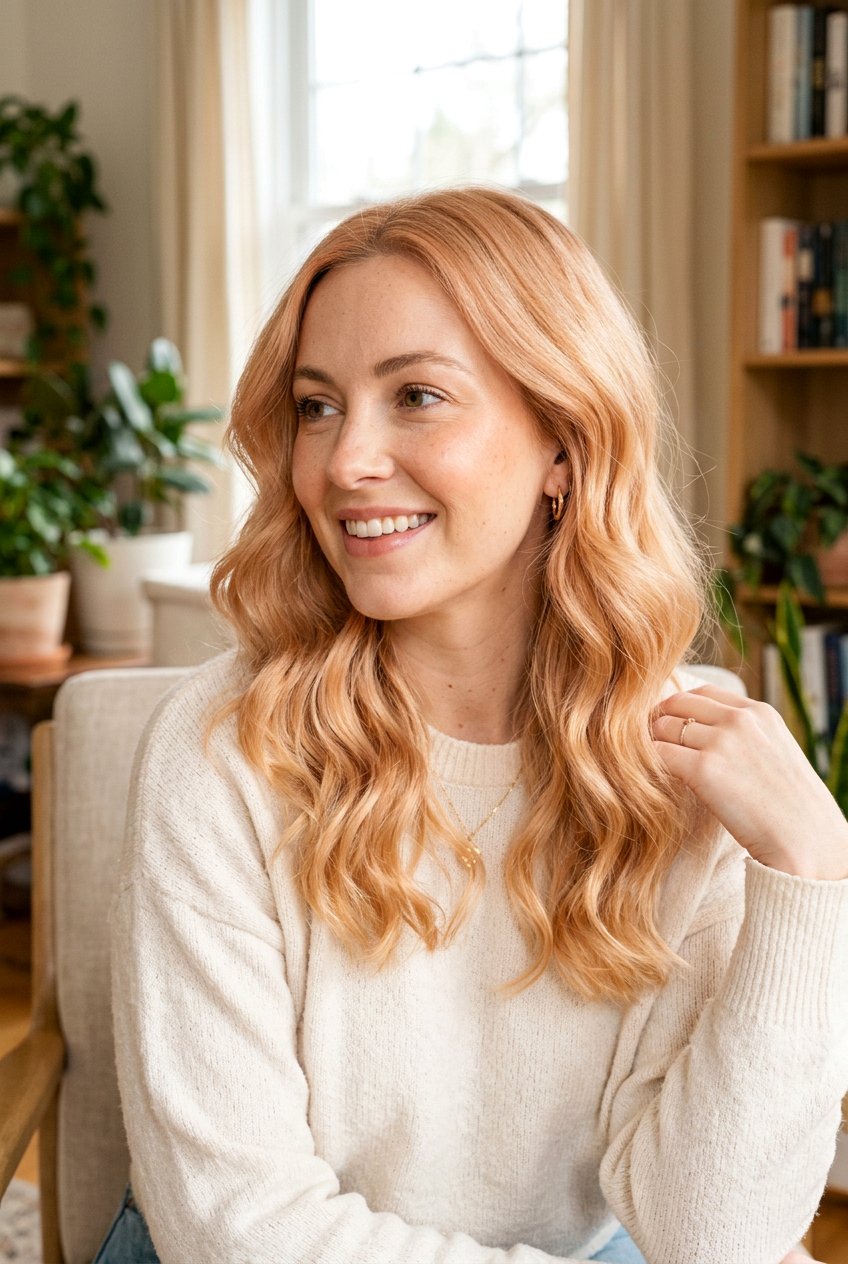 Soft Apricot Blonde Hair Color - 20 modern salon hair color ideas - 20 modern salon hair color ideas