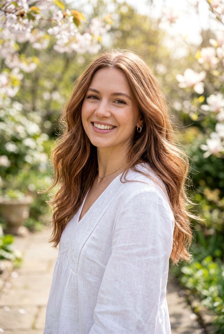 Soft Auburn Balayage On Light Brown Hair - 20 soft auburn balayage - 20 soft auburn balayage