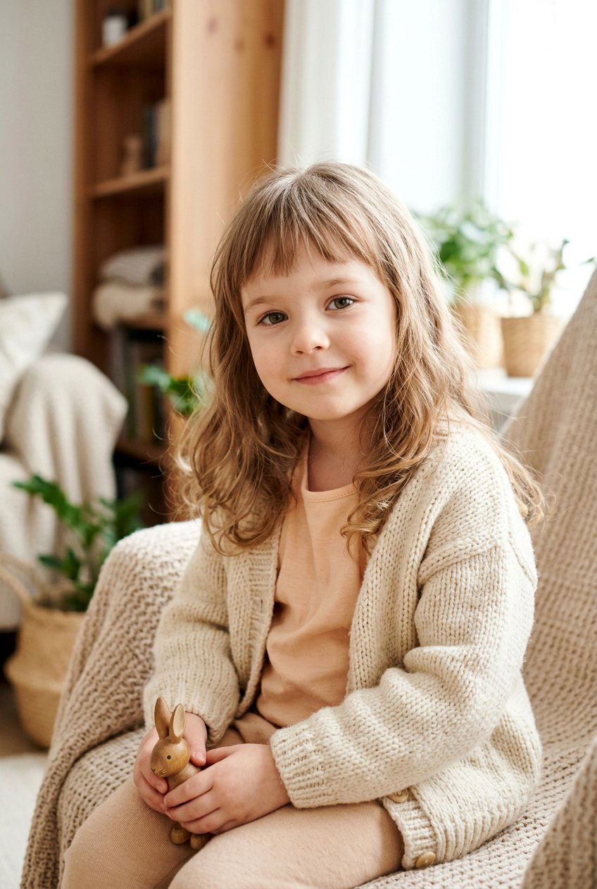 Soft Baby Bangs With Loose Hair - 20 baby hair styling ideas for girls - 20 baby hair styling ideas for girls