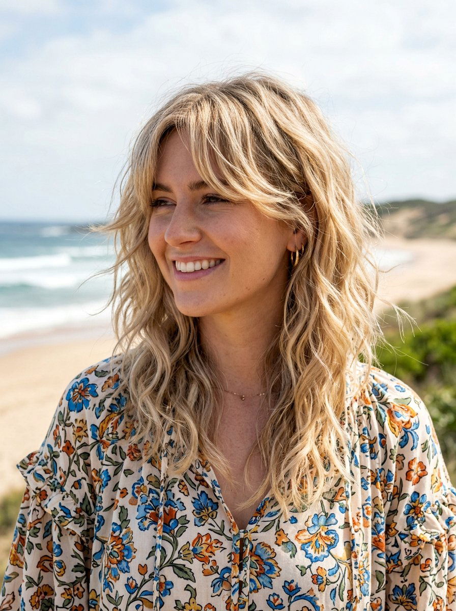 Soft Beach Wave Shag Haircut - 20 soft beach wave haircut - 20 soft beach wave haircut