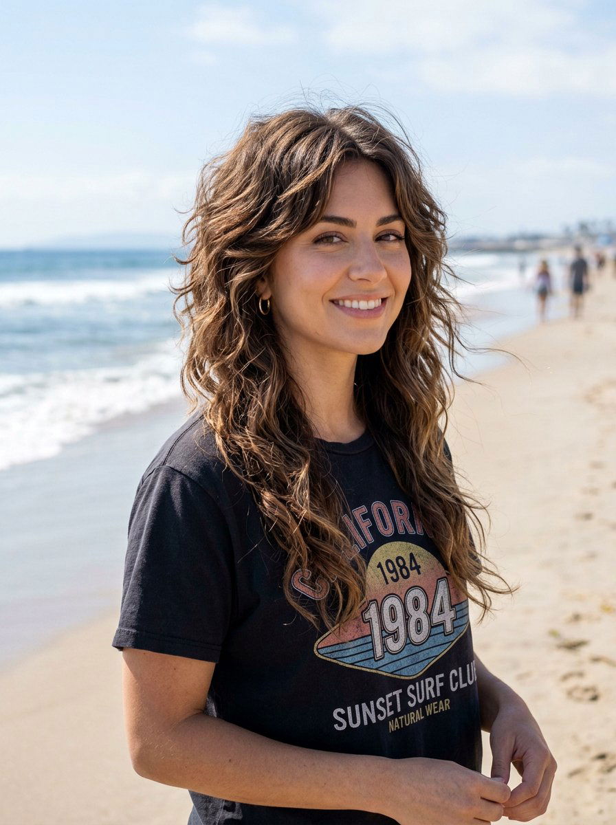 Soft Beach Wave Wolf Cut - 20 soft beach wave haircut - 20 soft beach wave haircut