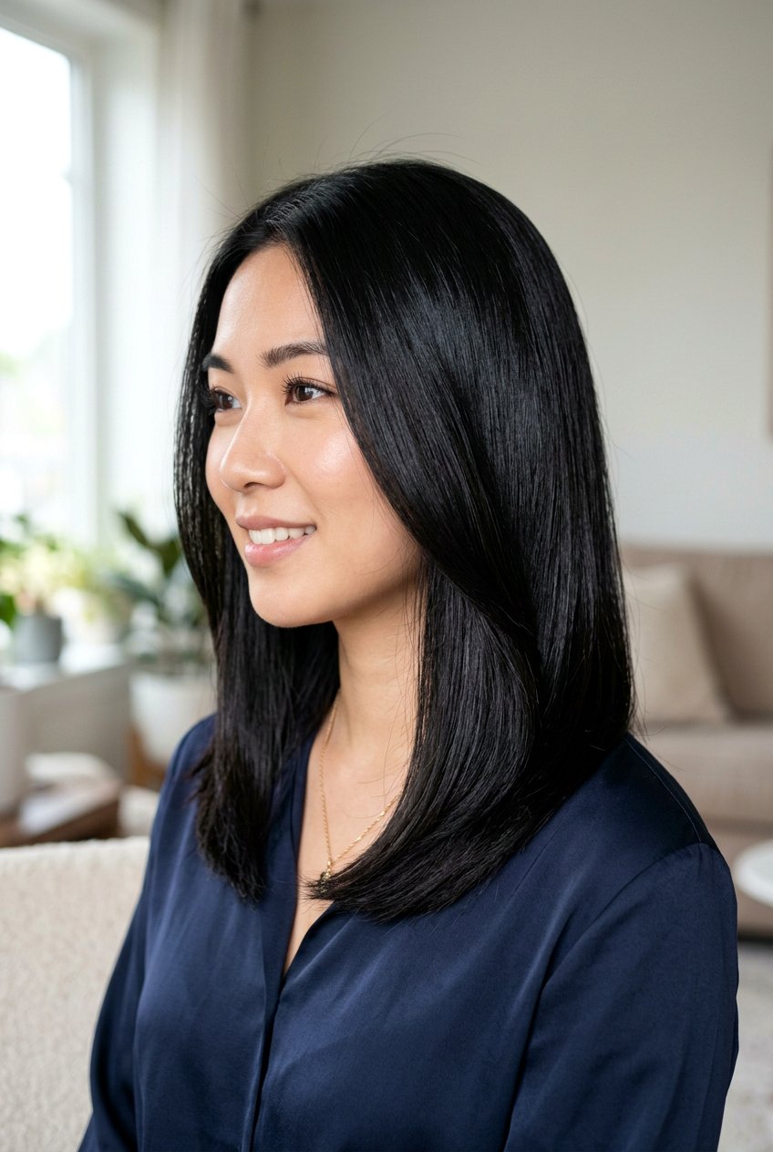 Soft Black Hair - 20 summer hair color ideas - 20 summer hair color ideas