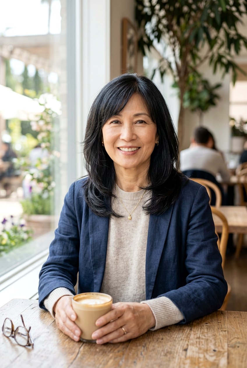 Soft Black Hair Color - 20 glossy black hair color for women over 50 - 20 glossy black hair color for women over 50