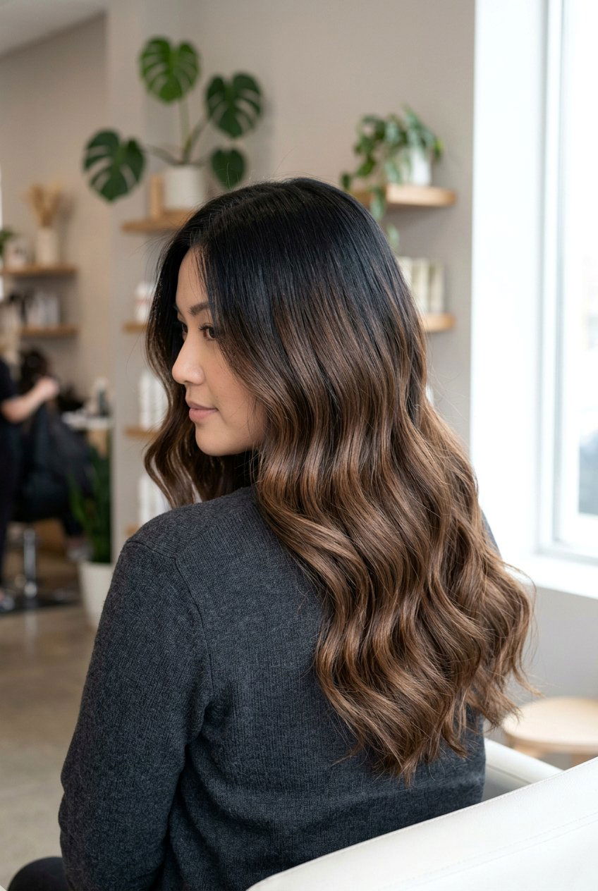 Soft Black Ombre Hair - 20 soft black hair color - 20 soft black hair color