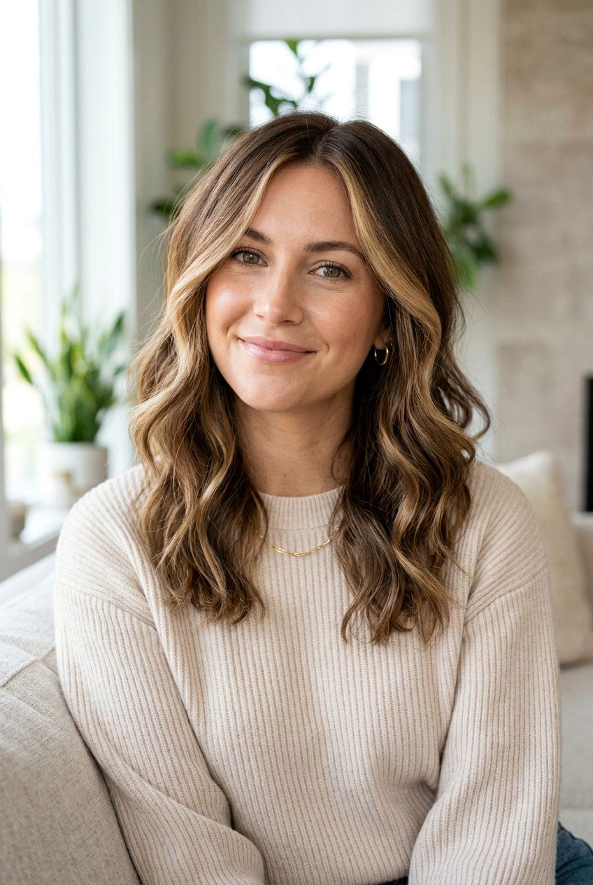 Soft Blonde Face Framing Balayage On Brown Hair - 20 face framing balayage ideas - 20 face framing balayage ideas