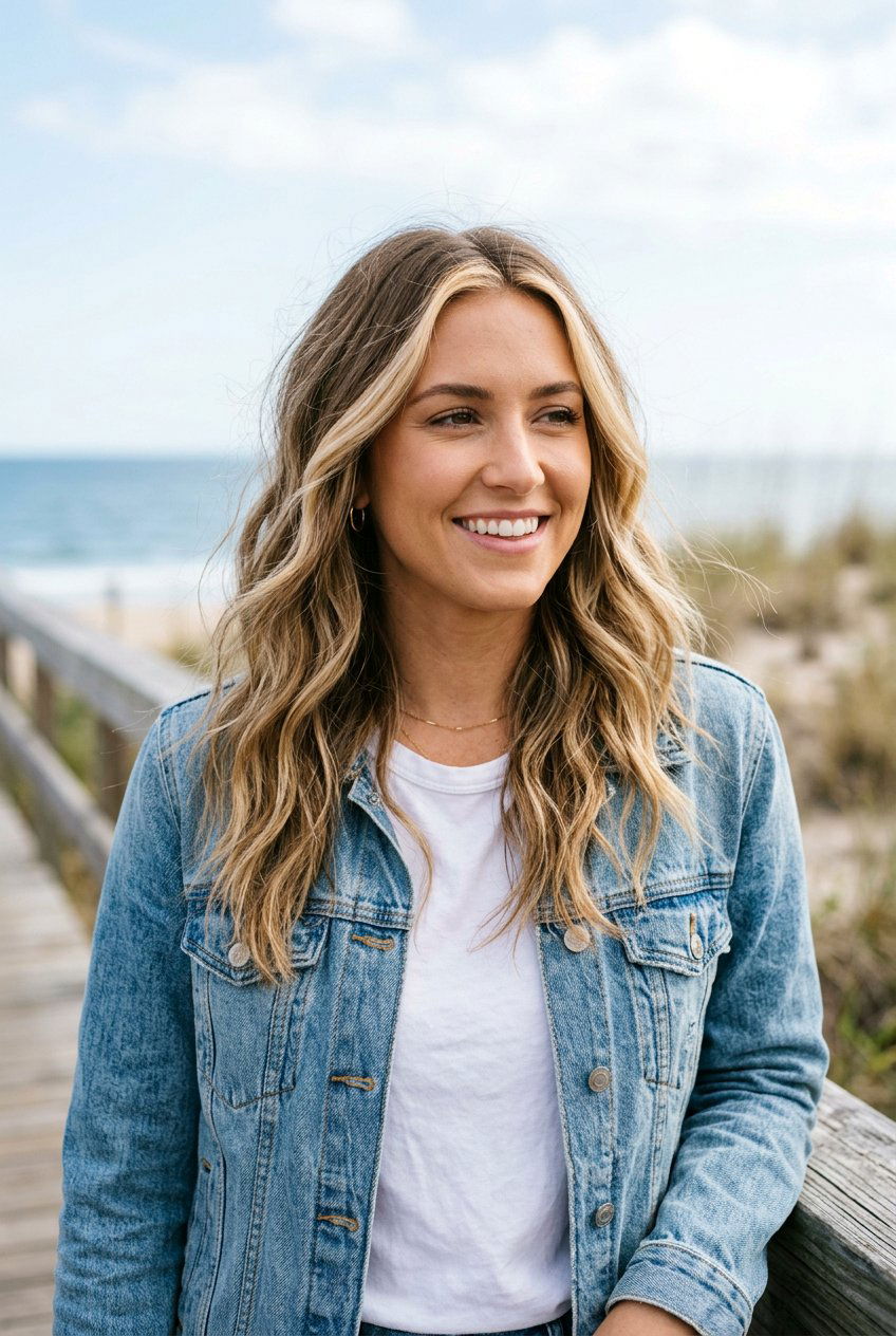 Soft Blonde Money Piece On Dark Blonde Hair - 20 subtle money piece ideas - 20 subtle money piece ideas