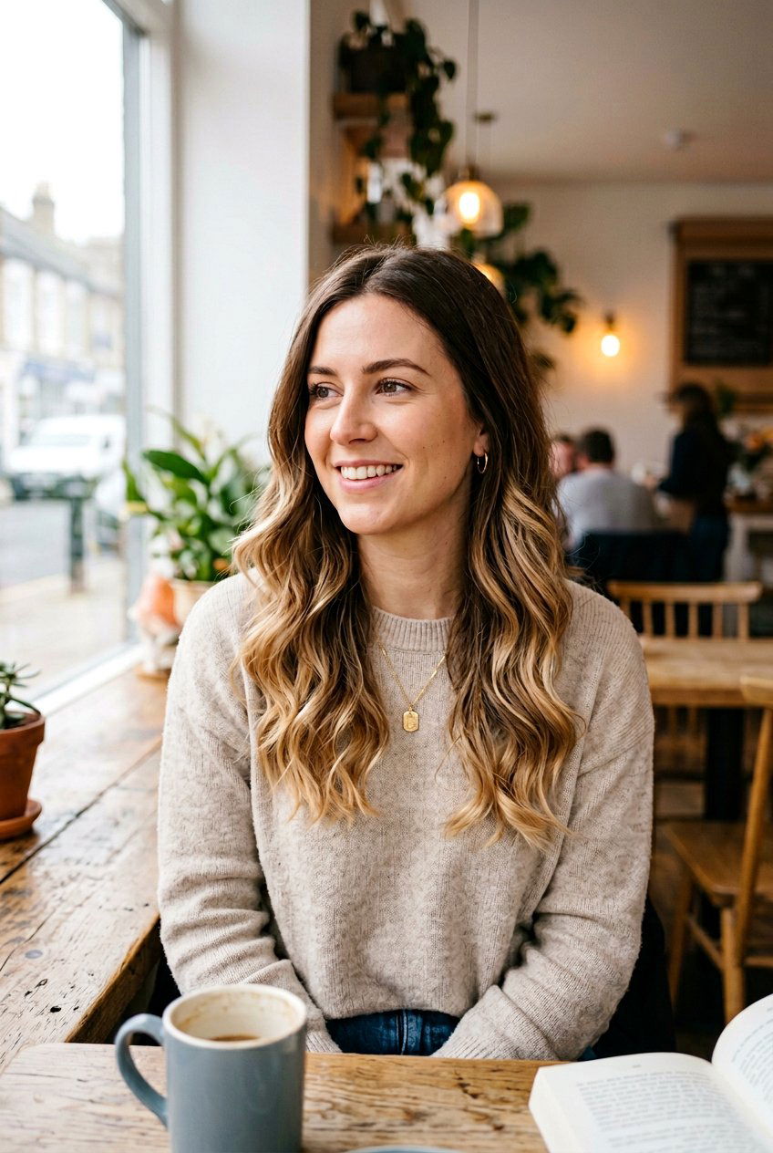 Soft Brown to Bronde Ombre - 20 soft ombre on brown hair - 20 soft ombre on brown hair