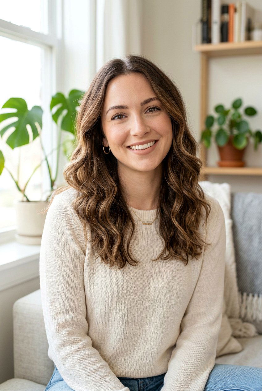 Soft Caramel Babylights On Brunette Hair - 20 soft babylights on brunette hair - 20 soft babylights on brunette hair