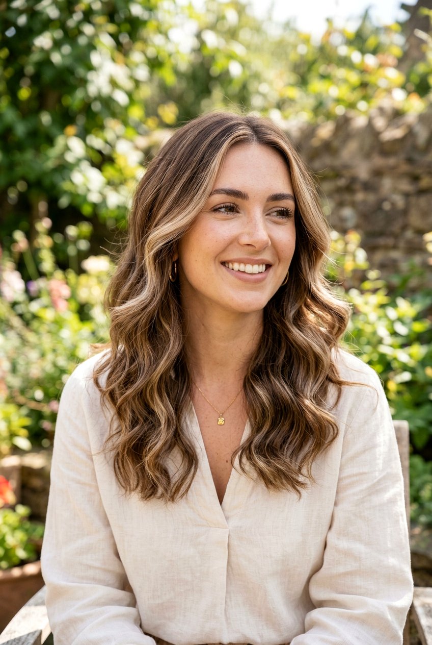 Soft Chestnut Bronde Highlights - 20 soft brunette highlights - 20 soft brunette highlights