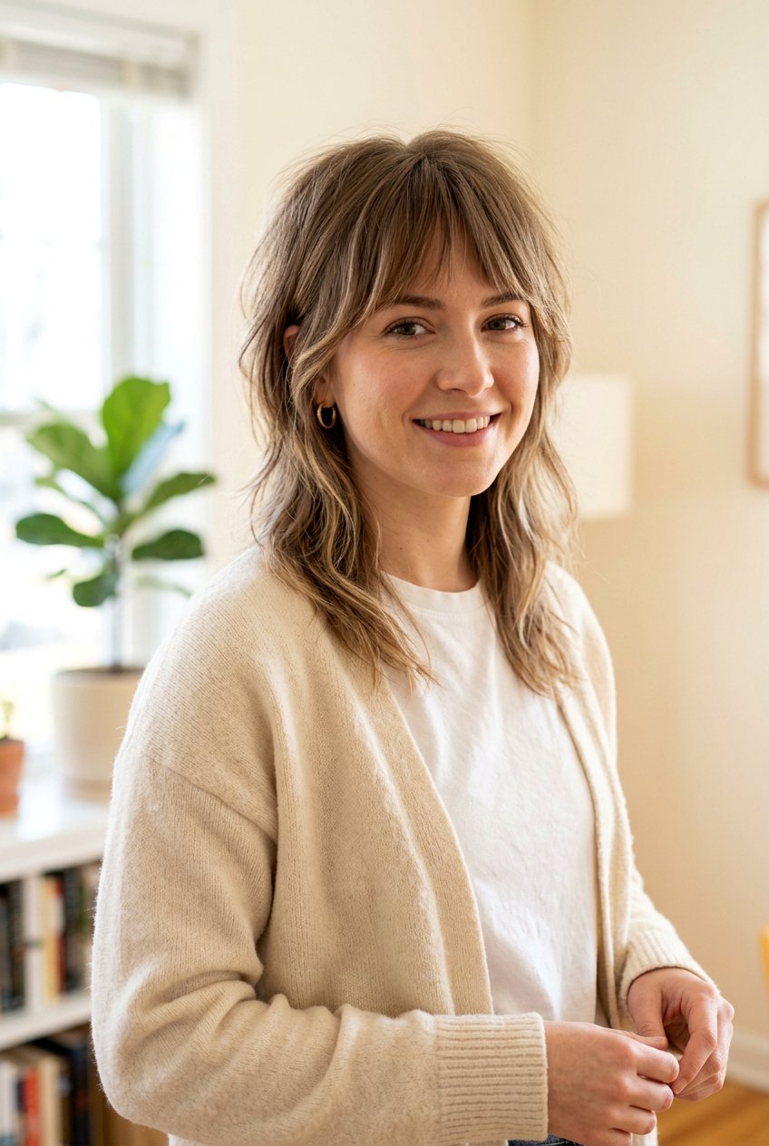 Soft Choppy Mullet Haircut For Thin Hair - 20 choppy mullet haircut women - 20 choppy mullet haircut women