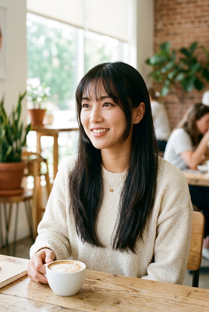 Soft Classic Hime Cut With Wispy Bangs - 20 soft hime cut hairstyle - 20 soft hime cut hairstyle