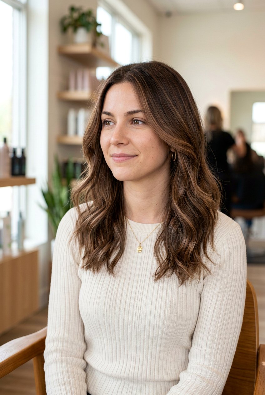 Soft Cocoa Chestnut Balayage For Fine Hair - 20 cocoa chestnut balayage - 20 cocoa chestnut balayage