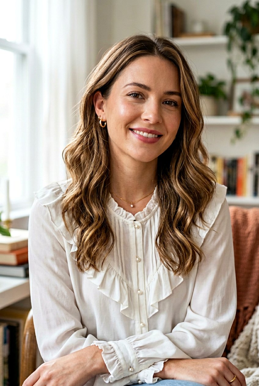 Soft Collarbone Cut With Long Layers And Waves - 20 collarbone haircut for wavy hair - 20 collarbone haircut for wavy hair