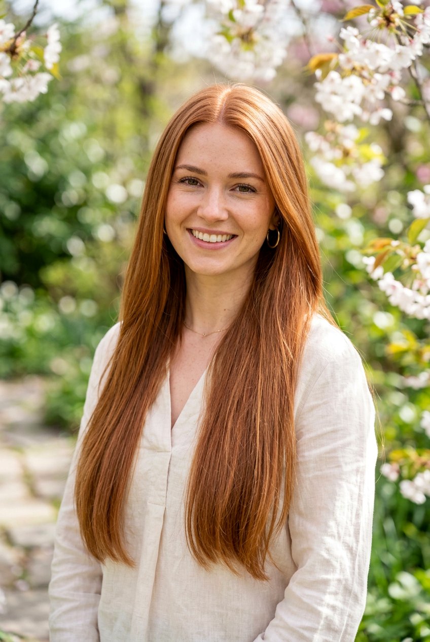 Soft Copper Hair Color - 20 spring copper hair color - 20 spring copper hair color