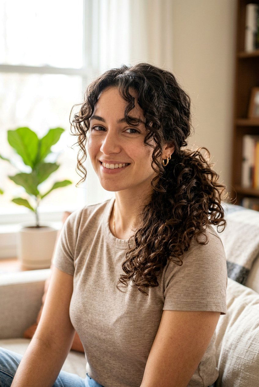 Soft Curls Ponytail Hairstyle - 20 soft curls hairstyles - 20 soft curls hairstyles