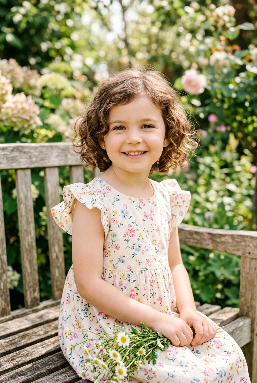 20 Adorable Little Girls Soft Curls Hairstyle Ideas To Try
