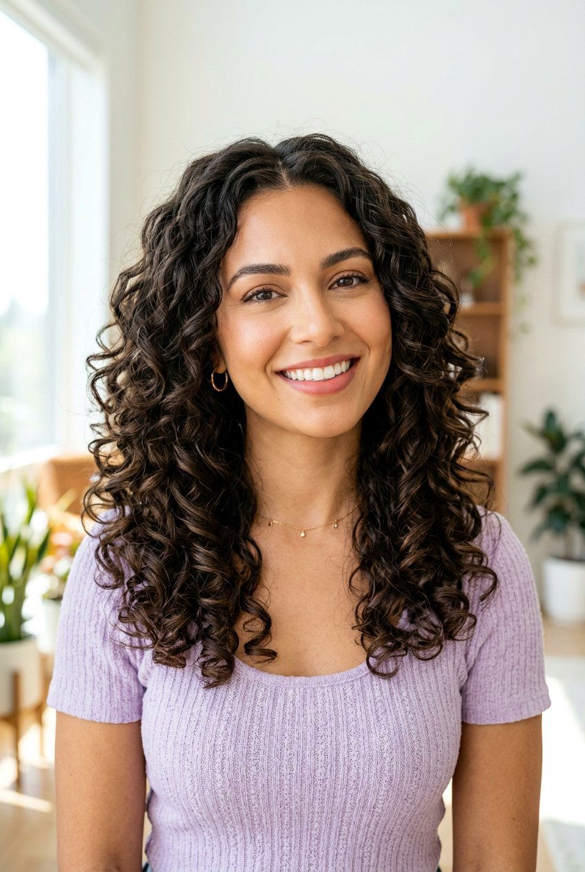 Soft Curly Layers Haircut - 20 curly haircut for women over 60 - 20 curly haircut for women over 60