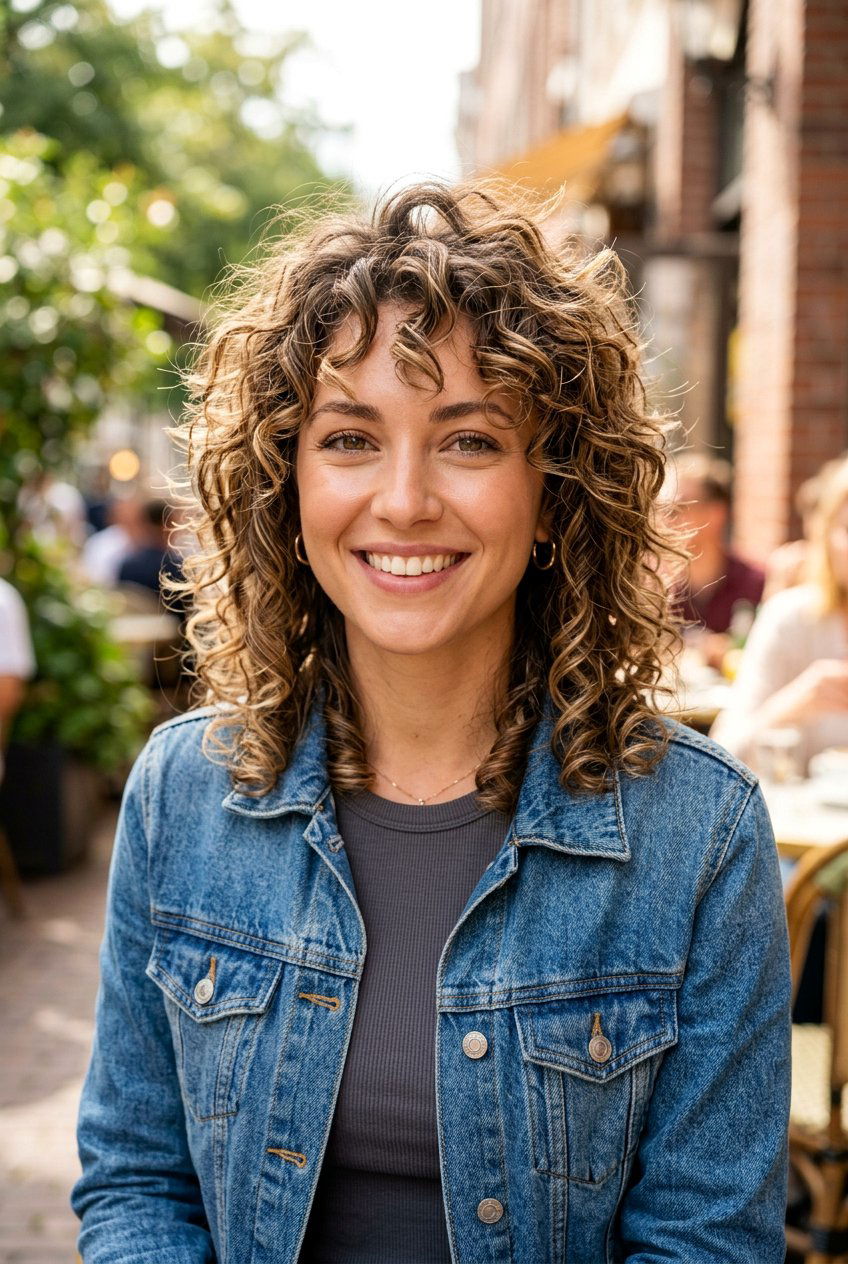 Soft Curly Shag Haircut - 20 soft curls hairstyles - 20 soft curls hairstyles