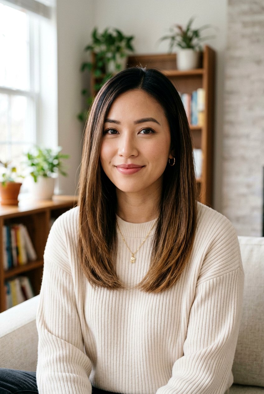 Soft Dimensional Brown Black With Root Smudge - 20 dimensional brown black hair - 20 dimensional brown black hair