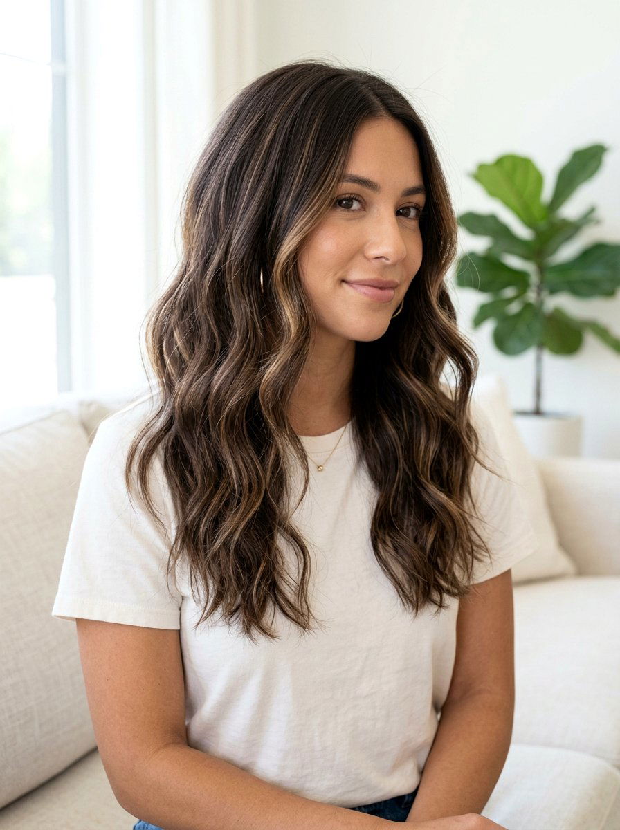 Soft Espresso Balayage On Fine Brunette Hair - 20 soft espresso balayage for brunettes - 20 soft espresso balayage for brunettes