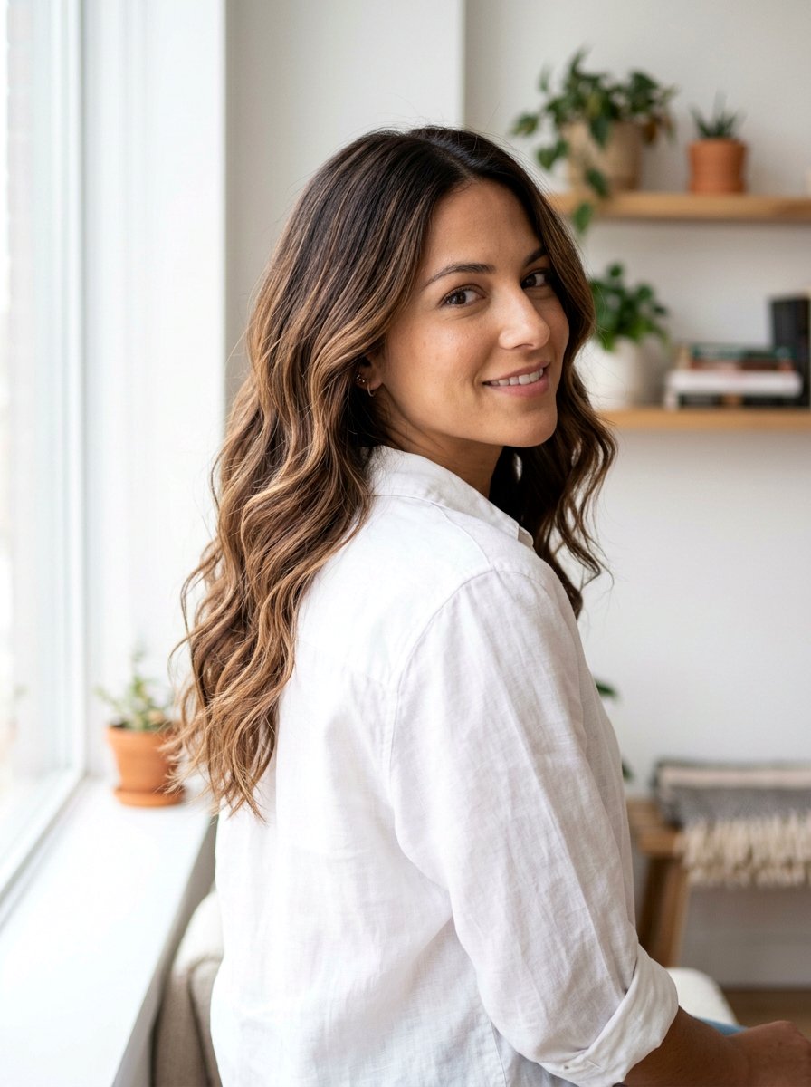 Soft Espresso Balayage On Grown Out Brunette Highlights - 20 soft espresso balayage for brunettes - 20 soft espresso balayage for brunettes