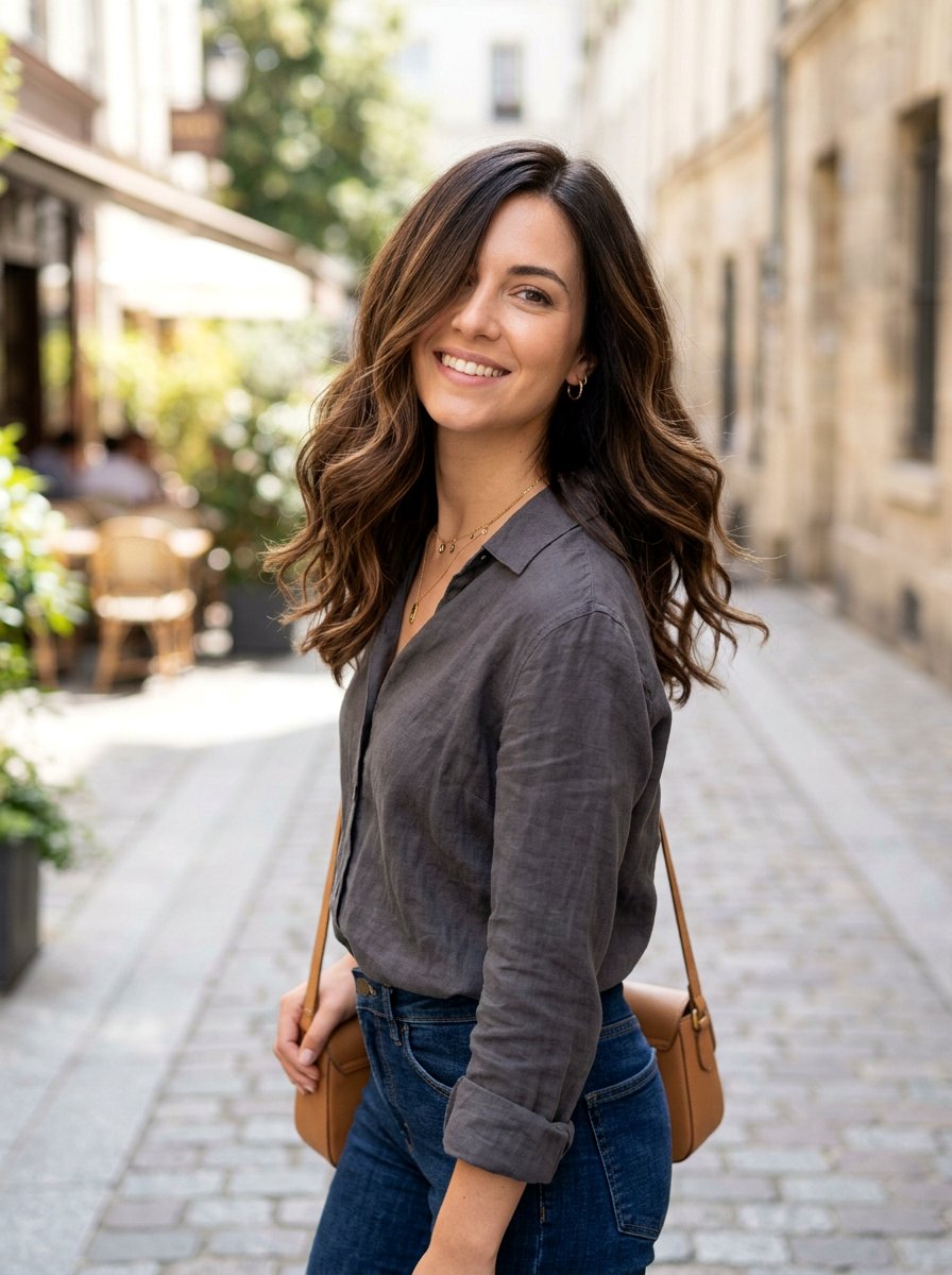 Soft Espresso Balayage On Natural Brunette Hair - 20 soft espresso balayage for brunettes - 20 soft espresso balayage for brunettes