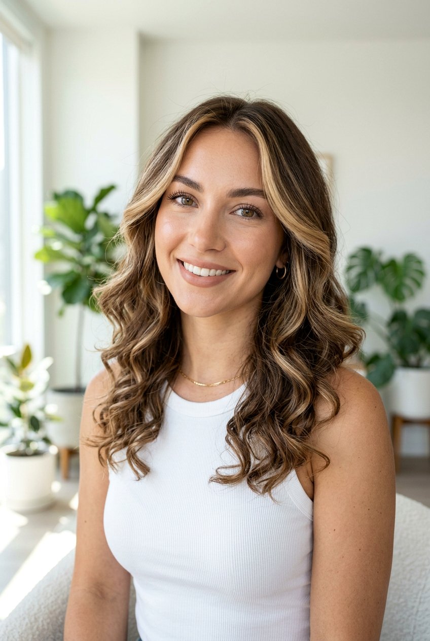 Soft Face Framing Blonde Highlights On Brown Hair - 20 soft blonde highlights on brown hair - 20 soft blonde highlights on brown hair