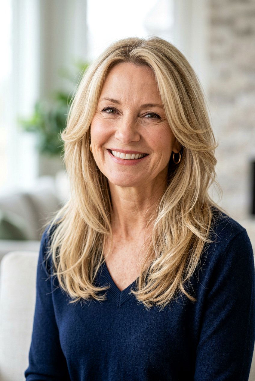 Soft Face Framing Layers - 20 low maintenance layered haircut for mature women - 20 low maintenance layered haircut for mature women