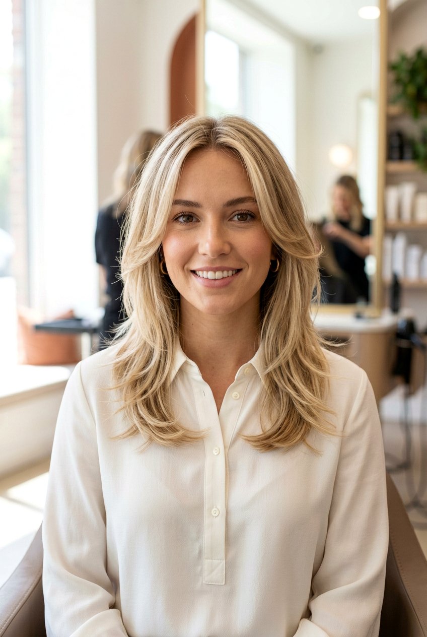 Soft Feather Layers Haircut For Oval Face - 20 soft feather layers haircut - 20 soft feather layers haircut