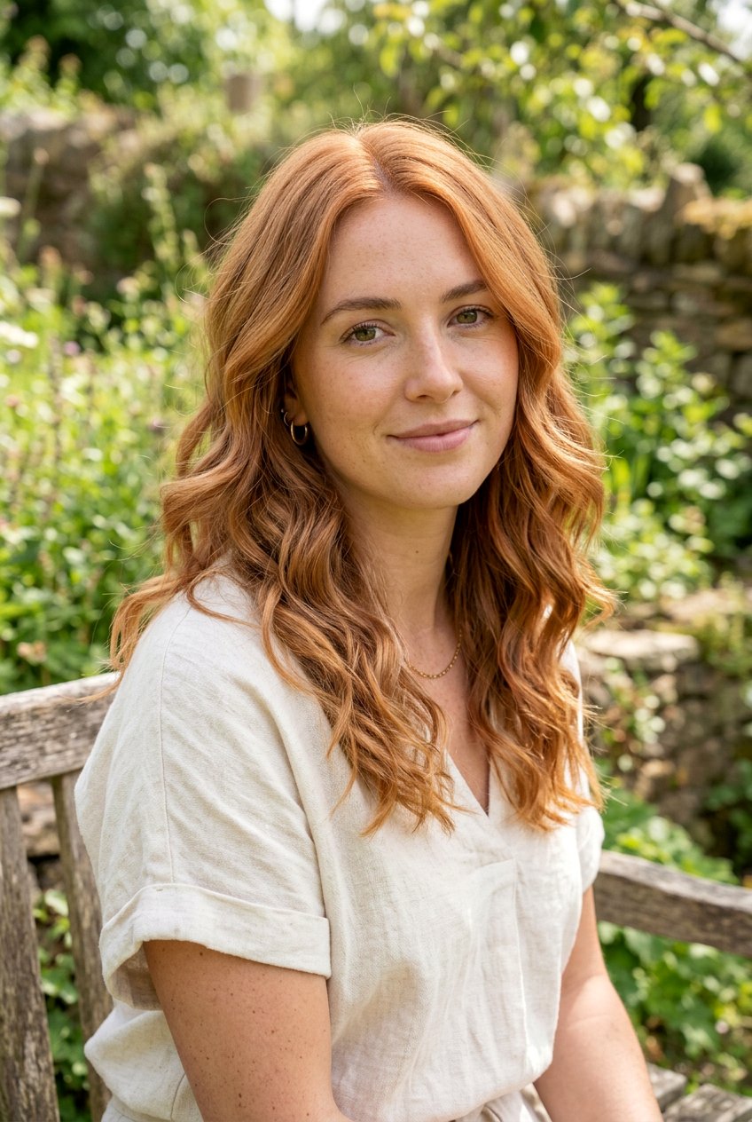 Soft Ginger Copper Hair - 20 natural looking copper hair color - 20 natural looking copper hair color