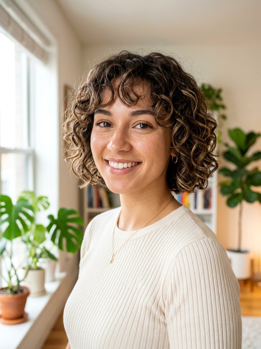 Soft Girl Curly Bob Haircut - 20 soft girl curls hairstyle - 20 soft girl curls hairstyle