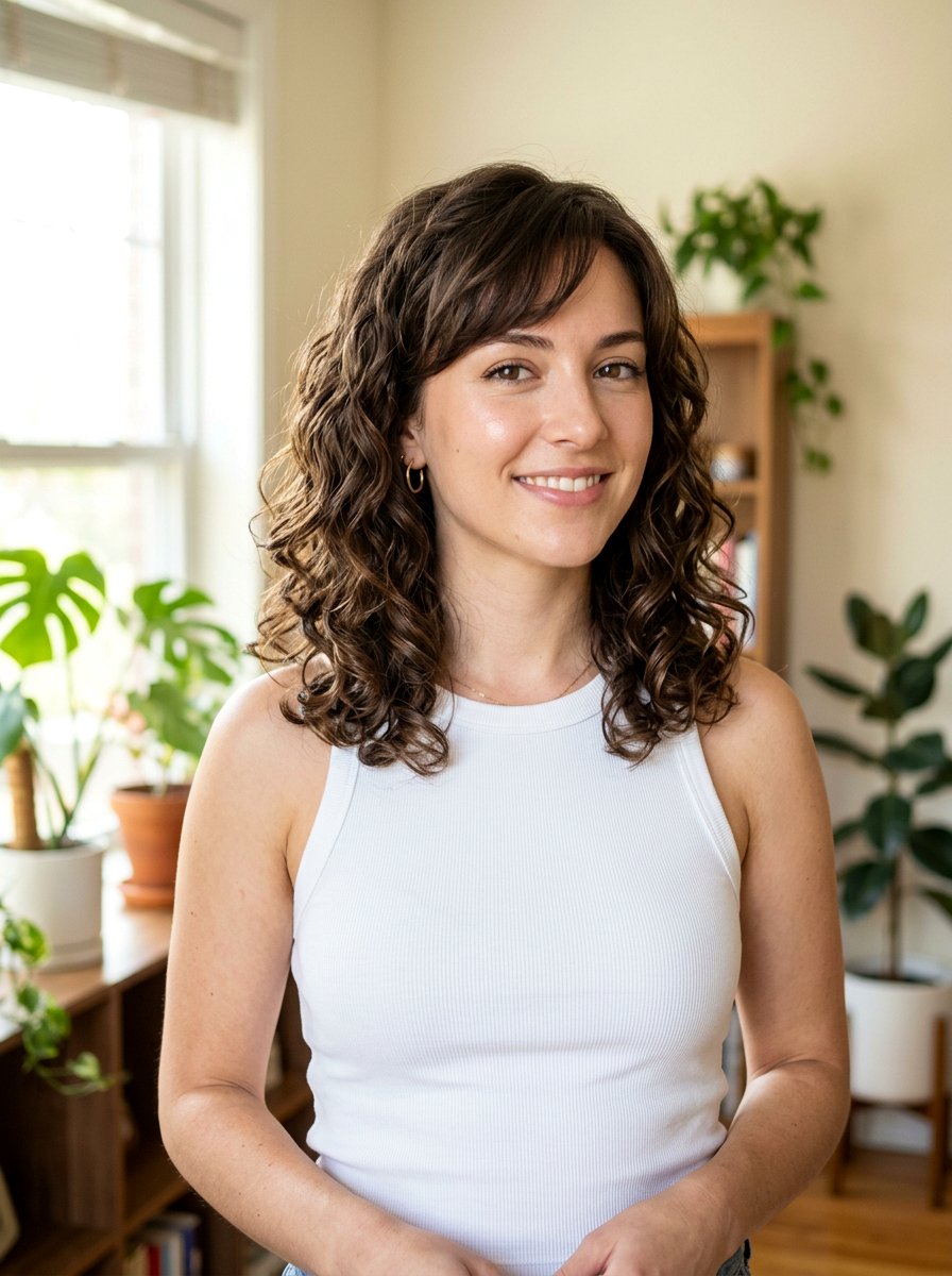 Soft Girl Shoulder Length Lob Curls - 20 soft girl curls hairstyle - 20 soft girl curls hairstyle