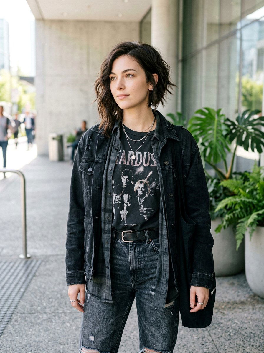 Soft Grunge Asymmetrical Bob Women - 20 soft grunge haircut women - 20 soft grunge haircut women