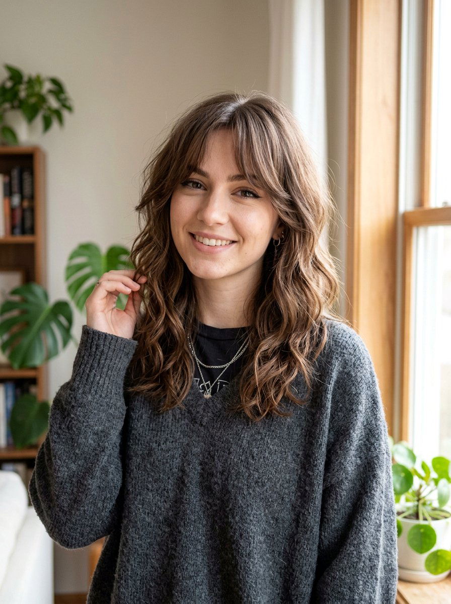 Soft Grunge Curtain Bangs Haircut Women - 20 soft grunge haircut women - 20 soft grunge haircut women