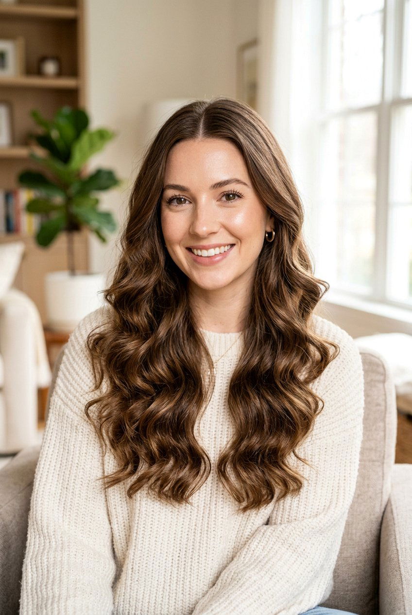 Soft Heatless Curls - 20 first day of college hairstyle - 20 first day of college hairstyle