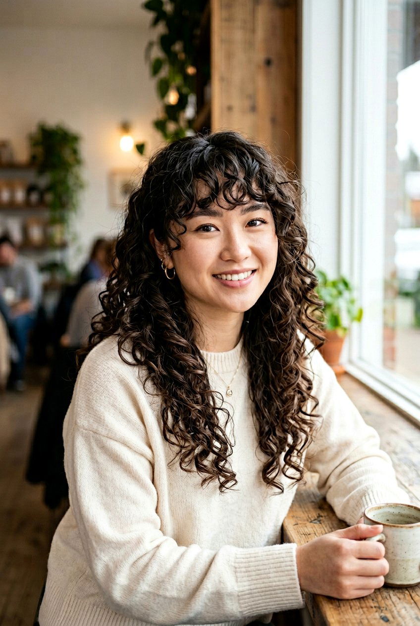 Soft Hime Cut For Curly Or Wavy Hair - 20 soft hime cut hairstyle - 20 soft hime cut hairstyle