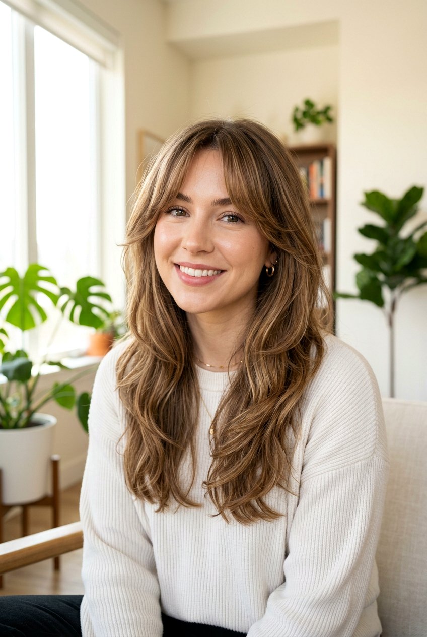 20 Seamless Blended Highlights on Brown Hair to Copy Now